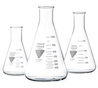 neoLab 1-0181 Erlenmeyer Flask, Narrow Neck, Kimax Boro 3.3, 1000 ml
