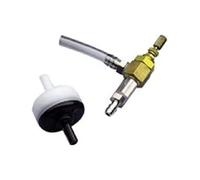 neoLab 1-1509 diaphragm check valve with 2 different tube clips