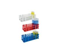 neoLab 6-2520 Economy Rack for Vessels up to 13 mm, 6 x 15 Seats, Blue
