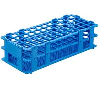 Neolab 6 2521 Economy Rack for up to 16 mm, Polypropylene, 5 x 12 Spaces Blue