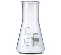 NeoLab E-1070 Erlenmeyer Flasks Simax Wide-Necked 300 ml (Pack of 10)