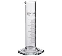 Neolab E-1277 measuring cylinder, low form, hexagonal base, borosilicate glass, B, 50 mL (set of 1)
