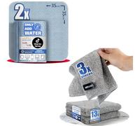 NeoLavish® Screen Cleaner (2 Pack) and Microfibre Cleaning Cloth (3 Pack) | Microfibre Cleaning Cloth for All Devices and Lint-Free Bamboo Towels for Kitchen and Home