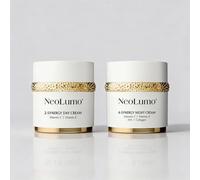 NeoLumo Daily Balance Cream Set, 2 Synergy Day Cream + 4 Synergy Night Cream, Vitamin C and E, Hyaluron, Collagen, Day Cream and Night Cream, 2 × 50 ml