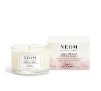 NEOM- Complete Bliss Scented Candle, Travel Size | Blush Rose, Lime & Black Pepper | Essential Oil Aromatherapy Candle | Scent to De-Stress