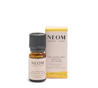 NEOM Feel Good Vibes Essential Oil Blend, May Chang & Ylang Ylang, 10ml | Uplifting citrus-floral scent; mandarin brightens mood; pairs with Wellbeing Pod; natural