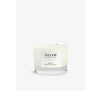 NEOM- Feel Refreshed Scented Candle, 3 Wick | Lemon & Basil | Scent to Boost Your Energy,White,420 g (Pack of 1),1101166