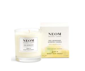 Neom Organics £37 Feel Refreshed Boost Your Energy Scented Candle 185g New Boxed