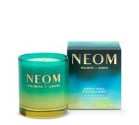 NEOM Perfect Peace 1 Wick Candle | Myrrh, Fir & Lime Peel I Pure Essential Oils I 100% Naturally derived Wax I Hand Finished I Relieve Tension