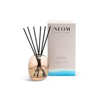 NEOM Real Luxury Reed Diffuser, Lavender, Jasmine & Sandalwood, 100ml | Refillable glass vessel; up to 12 weeks fragrance; calming evening ritual; 100% natural