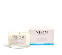 NEOM- Real Luxury Scented Candle, Travel Size | Lavender, Jasmine and Sandlewood | Essential Oil Aromatherapy Candle | Scent to De-Stress,White,1101173
