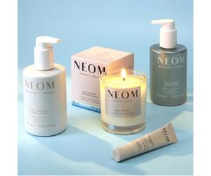 NEOM Wellbeing 4 Piece Comforting Ritual Collection HAPPINESS