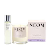 Neom Wellbeing London - Bundles Duo: Perfect Night's Sleep Pillow Mist & 1 Wick Candle for Women