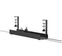 Neomounts ADS07-121 Under-Desk Cable Management Tray 60cm Clamp-On - Black