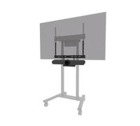 Neomounts AV60-500BL, Videobar & Laptop Shelf Kit, 43-110", VESA, W129287486 (Shelf Kit, 43-110, VESA 200x200-800x600, Max 8kg, Universal, Black)