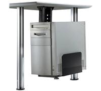 Neomounts CPU-D200BLACK PC bracket Undertable Black Max. load=30 kg