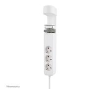 Neomounts DS22-840WH6 Desk socket with clamp and USB-C and USB-A ports - Quick charge