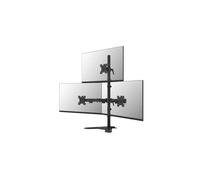 Neomounts DS45-600BL2-1 Monitor Stand for Three Monitors Up to 32 Inches