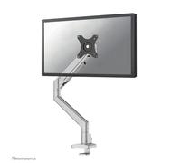 Neomounts DS70-250 Single Monitor Arm 17-35in Gas Spring Topfix Desk Mount - Silver