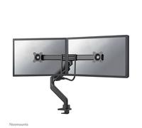 Neomounts DS75-450BL2 - fully mobile desk mount for two 17-32" screens - black