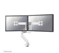 Neomounts DS75-450WH2 - fully mobile desk mount for two 17-32" screens - white