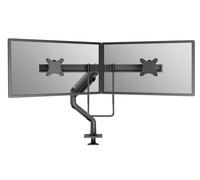 Neomounts DS75S-950BL2 - fully mobile desk mount for two 17-27" screens - black