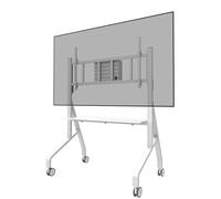 Neomounts FL50-575WH1 TV trolley 65-115" - fast installation - TÜV