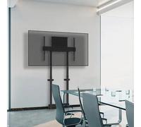 Neomounts FL55-875BL1 Floor Stand 55-100 Inch Motorized mobile floor stand for 55” to 100” screens with VESA compatibility, designed for