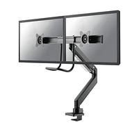 Neomounts NM-D775DXBLACK desk mount for two flat screens up to 32’ | 8 kg (per screen)