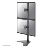 Neomounts FPMA-D550DDVBLACK Full Motion Dual Monitor Desk Mount, Vertical Stack, 10-32" - Black
