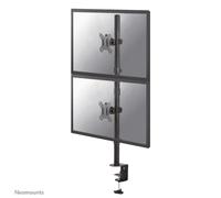 Neomounts FPMA-D550DVBLACK Full Motion Dual Monitor Desk Mount for 10-32" Screens - Black
