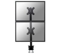 Neomounts FPMA-D700DV Tilt/Turn/Rotate Dual Desk Mount clamp - for tw