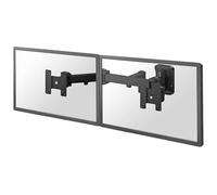 Neomounts FPMA-W960D Monitor wall mount 10"-27" Black Tiltable Swi...