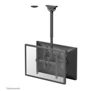 Neomounts NM-C440DBLACK Dual monitor/TV mount ceiling 32-60" - h 56-91 cm