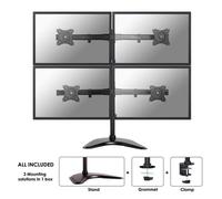 Neomounts NM-D335D4BLACK Monitor stand 10-27"