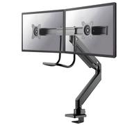 Neomounts NM-D775DXBLACK Monitor desk mount Black Swivelling Tiltable