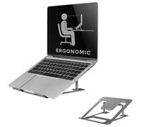 Neomounts NSLS085GREY Laptop stand Height-adjustable Grey