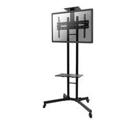 Neomounts PLASMA-M1700E TV trolley 32-70" Black Portable floor stand Steel 50 kg 81.3 cm (32") 177.8 cm (70")