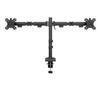 Neomounts DS60-600BL2 Monitor arm 10-32" - Quick-fix - 180°-stop