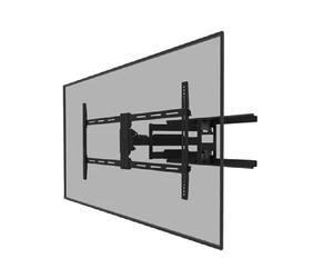 Neomounts WL40-550BL18 Wall Mount 43-98 Inch Full-motion wall mount for 43” to 98” screens, offering tilt, swivel and extend functions for flexible