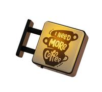 Neon Art, Led Cafe Wall Decor, Vending Machine Accent, Innovative Battery Powered System, Anti Glare Glow for Break Room, Collectible Gag Gift Item, Bright White for Garage Classroom