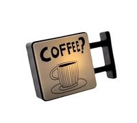 Neon Art, Led Cafe Wall Decor, Vending Machine Accent, Innovative Battery Powered System, Anti Glare Glow for Break Room, Collectible Gag Gift Item, Bright White for Garage Classroom