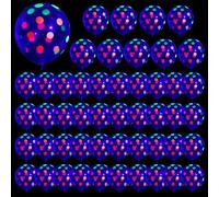 Neon Balloons Glow In The Dark - 12 Inch UV Sensitive Party, 50PCS Neon Latex Set | Vibrant Glow Balloon Decor For Birthday Party, Christmas Gathering, Dance Event, Banquet Celebration,