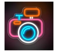 Neon Camera for Neon Signs LED for Light For Photo Studio Gallery Exhibition Art Hall Restaurant for Cafe Room