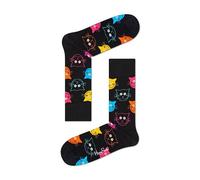 Neon Cat Crew Socks - Funky Women's Gift