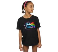 Pink Floyd Girls Neon Darkside T-Shirt 7-8 Years Black