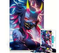 Neon Demon Jigsaw Puzzles for Teenagers 1000 Pieces Think Toy Soothing Fun Clean Cut Art Collectible (38x26cm)