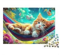 Neon Dolphins Jigsaw Puzzle - 300 Piece Beautiful Pictures Relaxing Brain Challenge, Home Décor Art & Educational Fun (Group Activity)