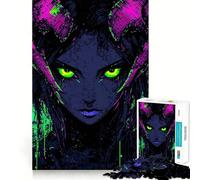 Neon Dripping Succubus 1000 Piece Jigsaw Puzzles for Adults Logic Boost Toy Family Bond Premium Edge Warm Surprise (50x75cm)