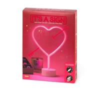It's a Sign - Heart, Neon Effect LED Lamp